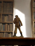 Figurine Starlux soldat vintage kaki ancien rétro petite taille occasion