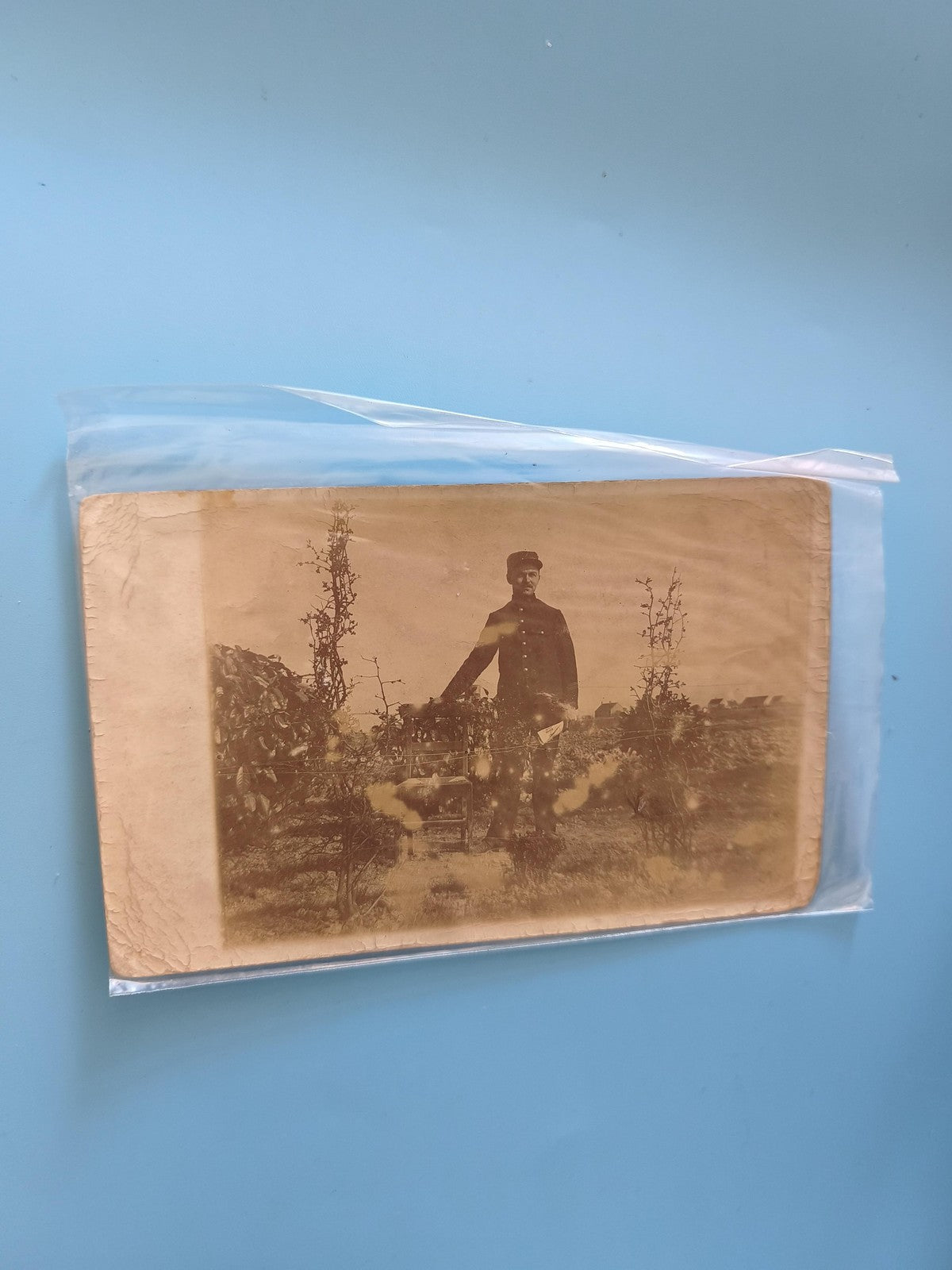 Carte postale ancienne militaire vintage ? Collection soldat, rétro authentique