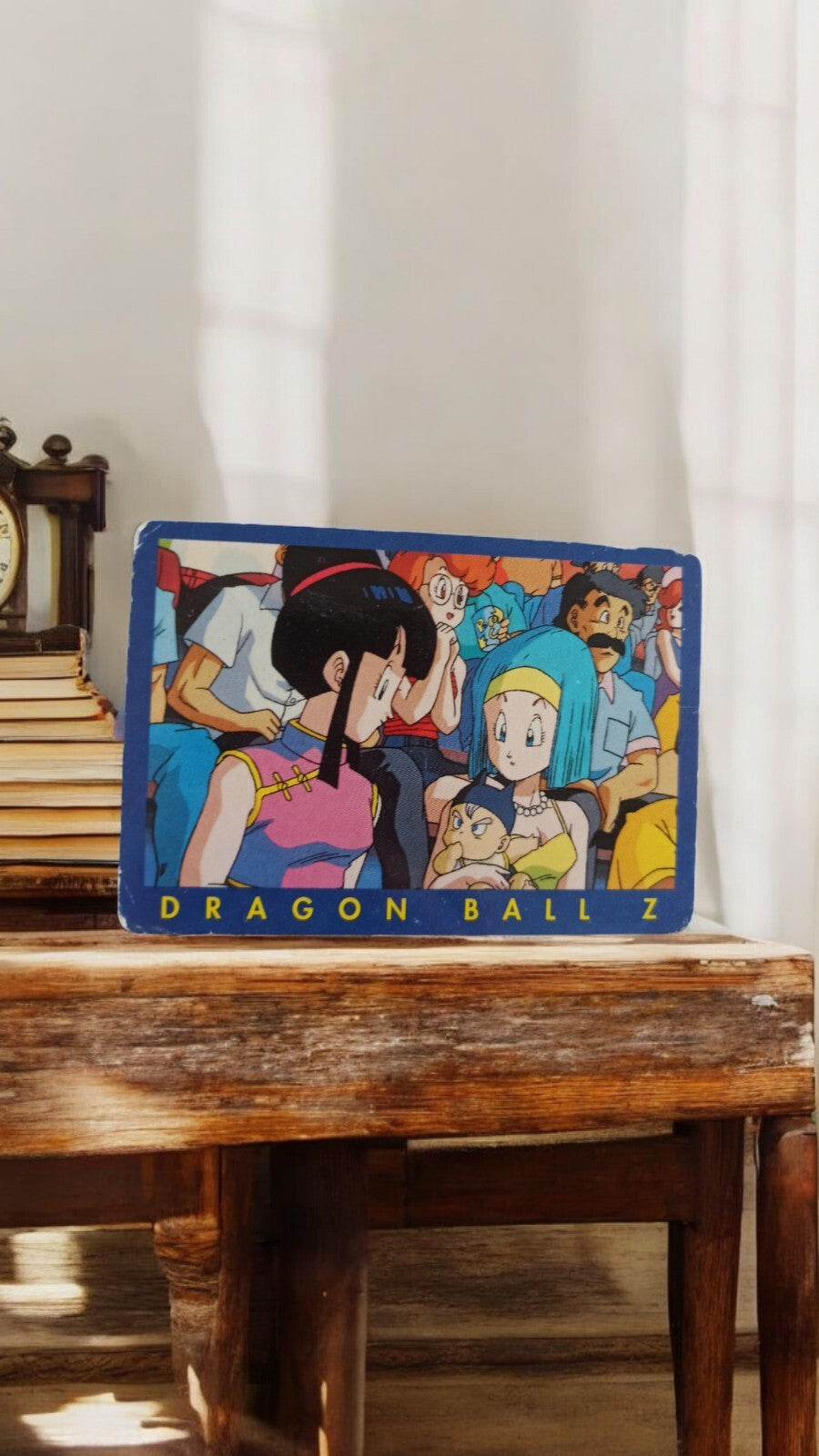 Carte Dragon Ball Z vintage série 8, Chi-Chi Bulma, illustration rare