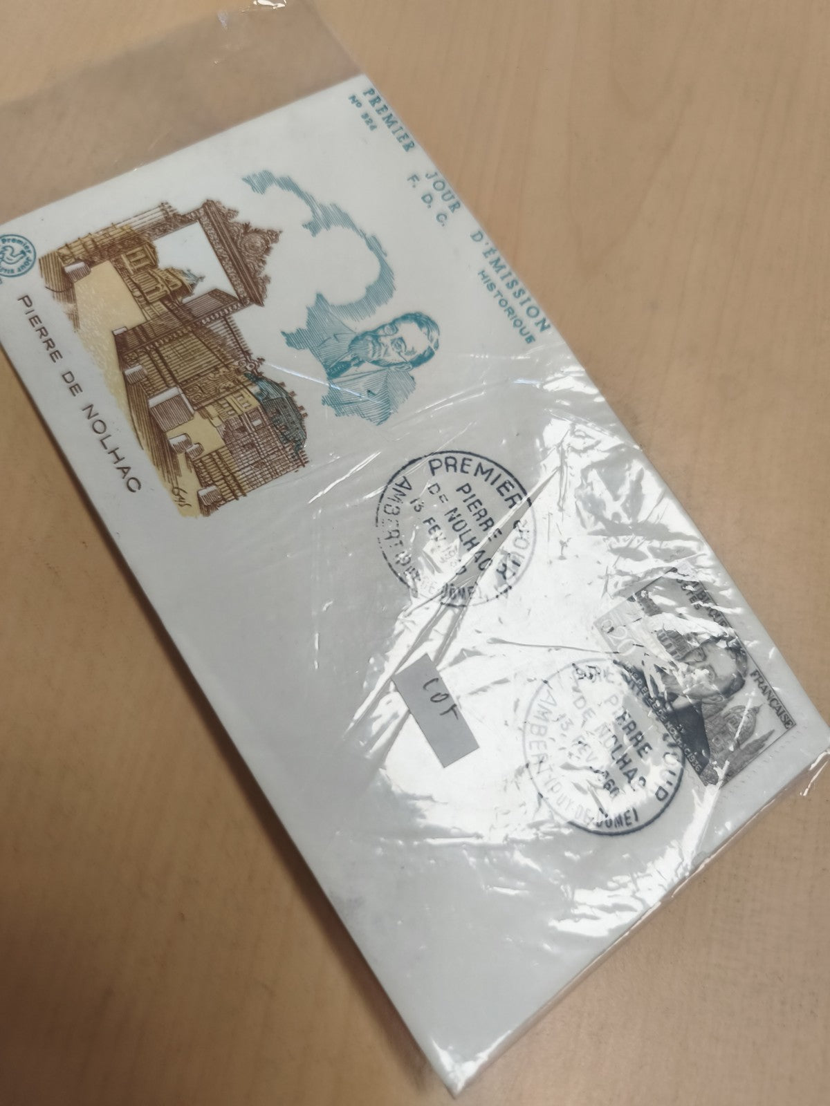 Enveloppe Premier Jour Pierre de Nolhac FDC timbre oblitéré philatélie