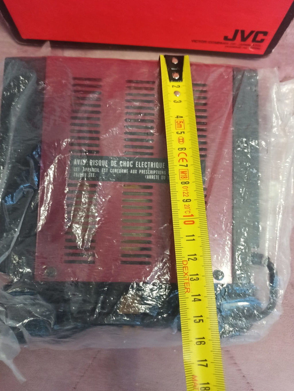Adaptateur secteur JVC AA-PTS vintage rétro, alimentation secteur Super 8