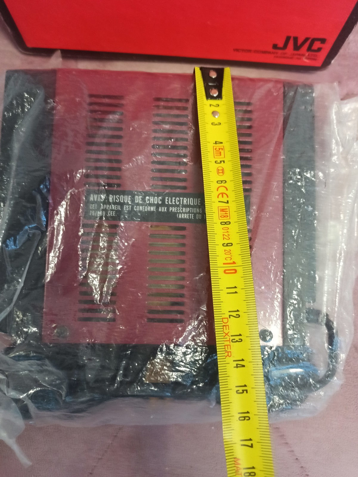 Adaptateur secteur JVC AA-PTS vintage rétro, alimentation secteur Super 8
