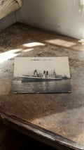 Carte Postale Ancienne Paquebot SS MEDIE II Compagnie Paquet Maritime Vintage
