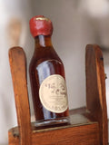 Miniature ancienne vin d’orange 1,8cl bouteille vintage alcool 15% déco bar