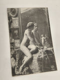 Carte postale ancienne La Noé 9068 nu artistique miroir déco vintage
