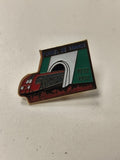 Pin's ancien rétro Tunnel de France collection vintage badge rare années 80 90
