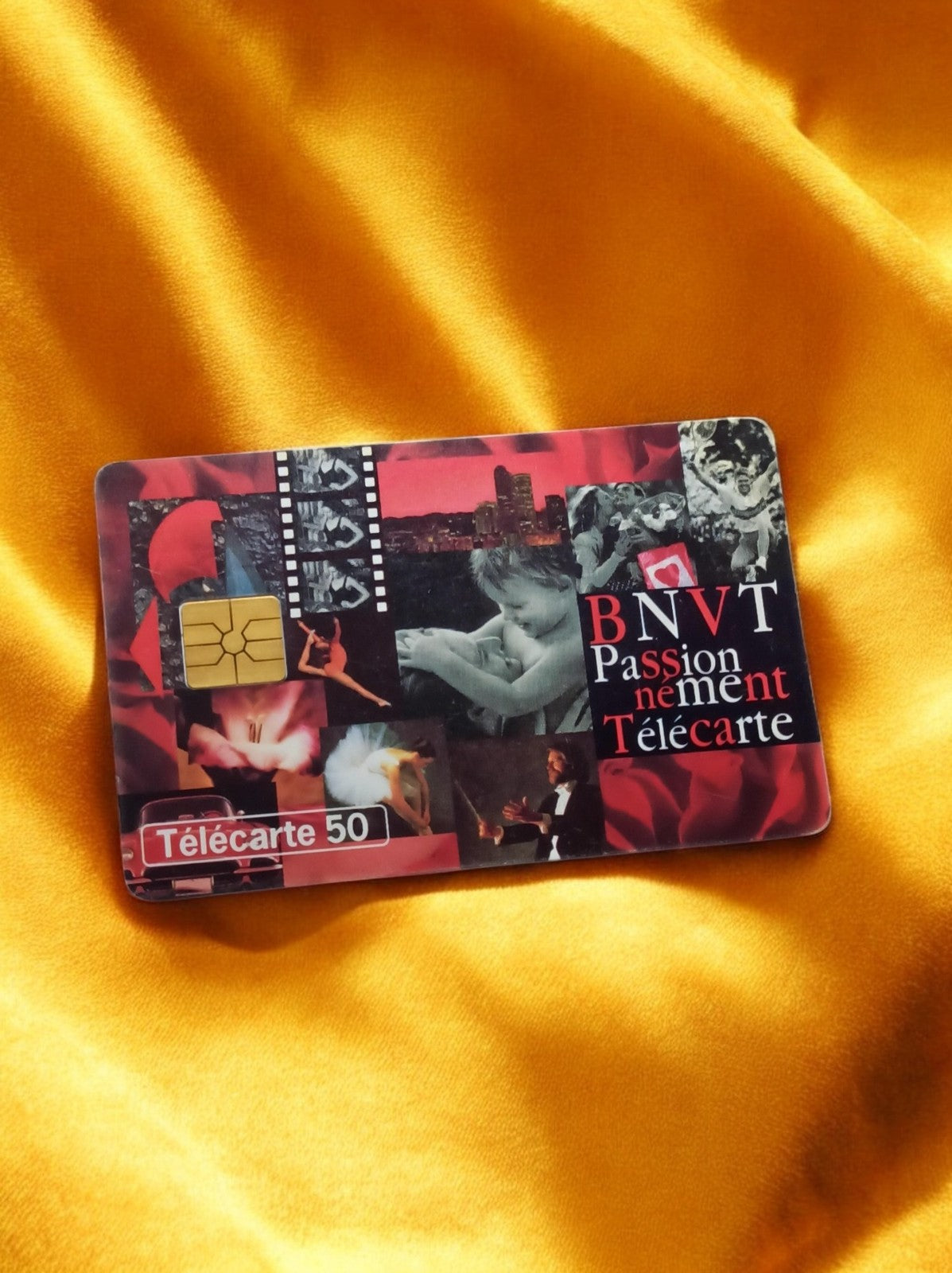 Carte téléphonique Télécarte 50 unités BNVt Passionnement vintage France