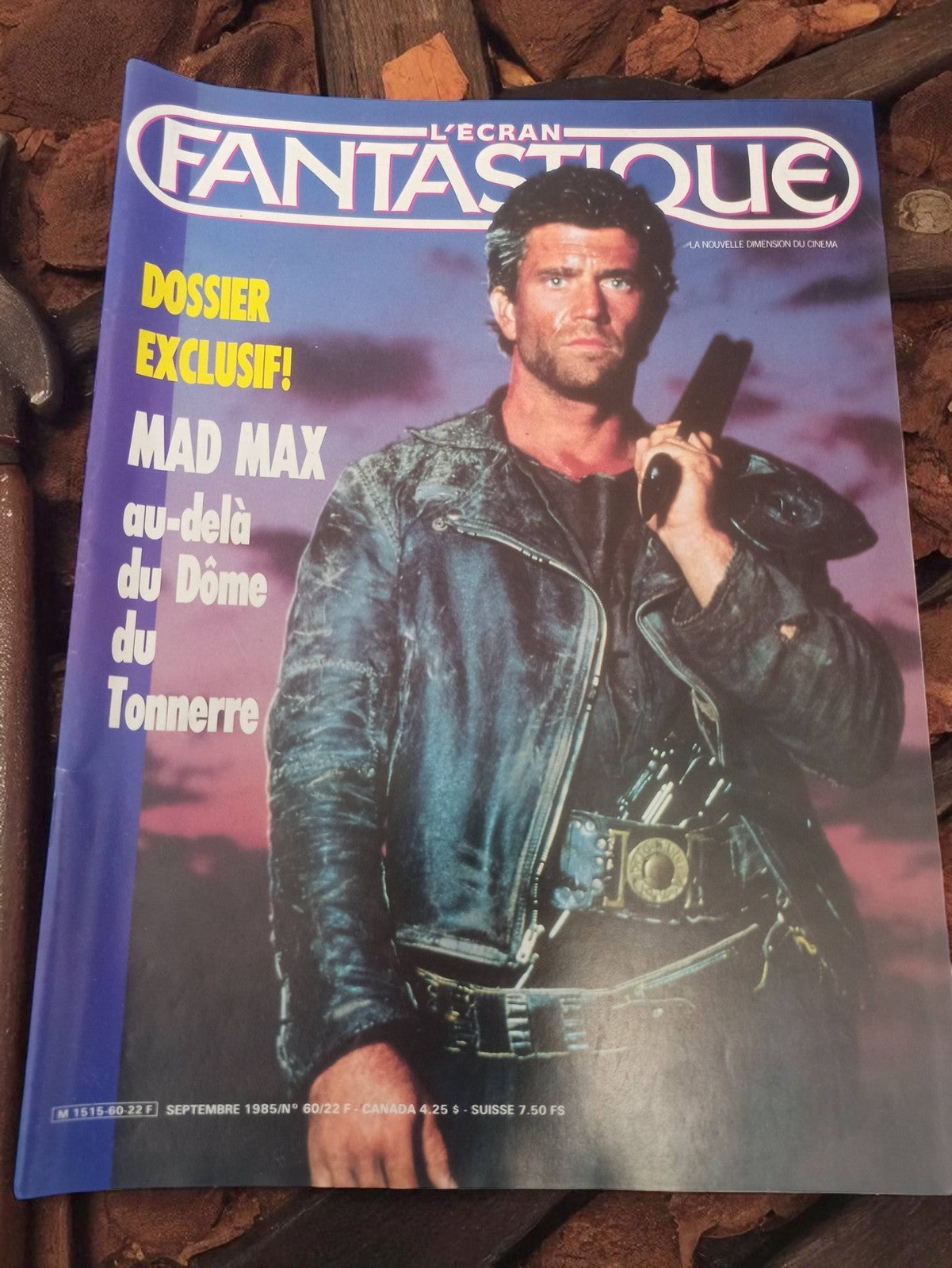 Magazine cinéma L'Écran Fantastique 1985 Mad Max vintage ancien n°60/22