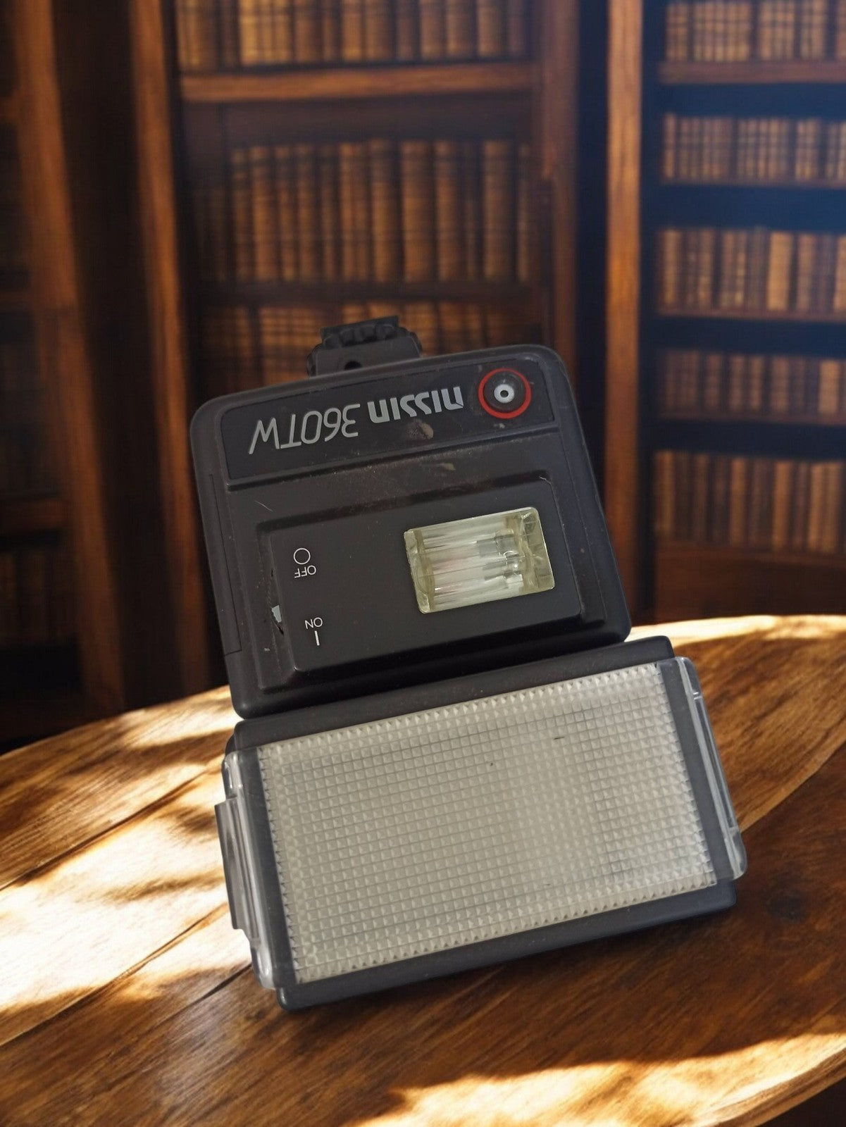 Flash vintage Nissin 360T rétro pour appareil photo ancien, accessoire photo