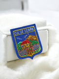 Patch brodé Col de Serre écusson vintage ancien montagne blason textile