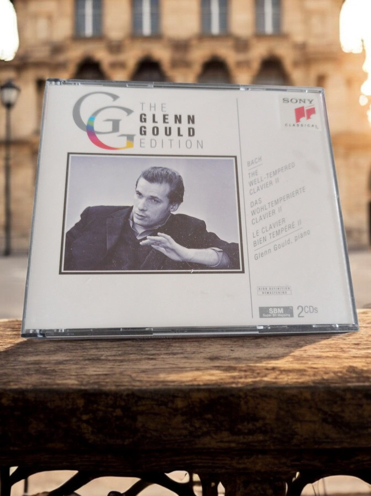 CD Glenn Gould Edition Sony Classical Bach Le Clavier Bien Tempéré 2CD