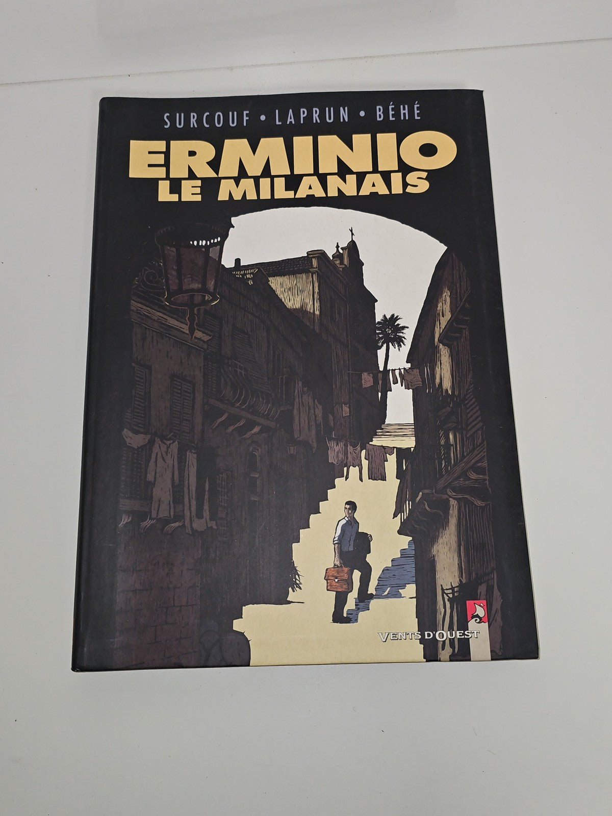 Livre Erminio le Milanais par Vents d'Ouest | Roman illustré d'occasion