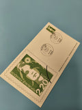 Enveloppe Premier Jour d?Émission FDC Marianne 2,20 FR vert timbrée Paris