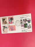 Lettre FDC Vietnam 1967 Premier Jour Saigon timbres illustrés philatélie