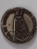 Médaille religieuse N.D. de Lorette priez pour nous finition dorée