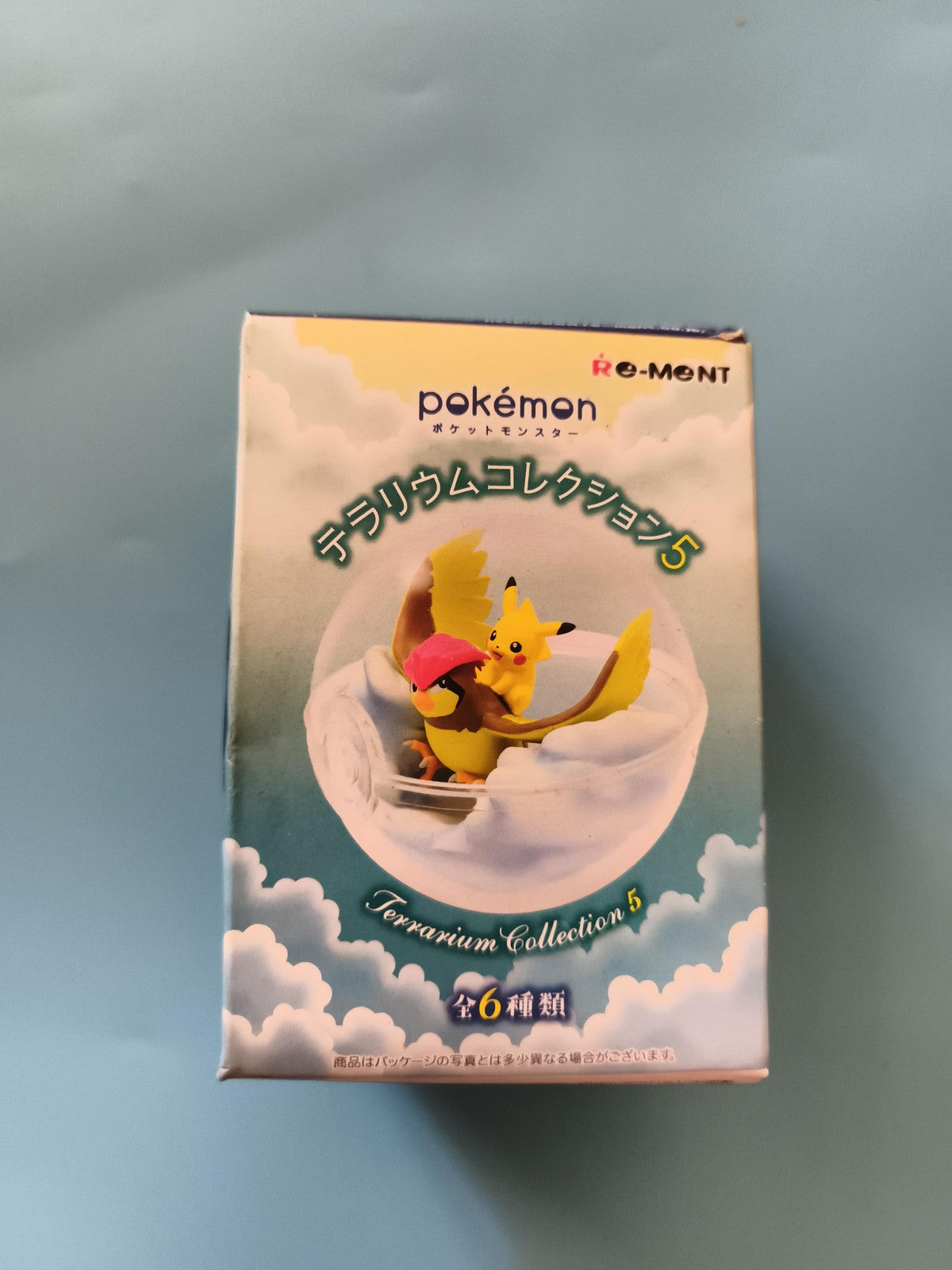 Figurine Pokémon Re-Ment Terrarium Collection 5 Pikachu Pidgeot boîte scellée
