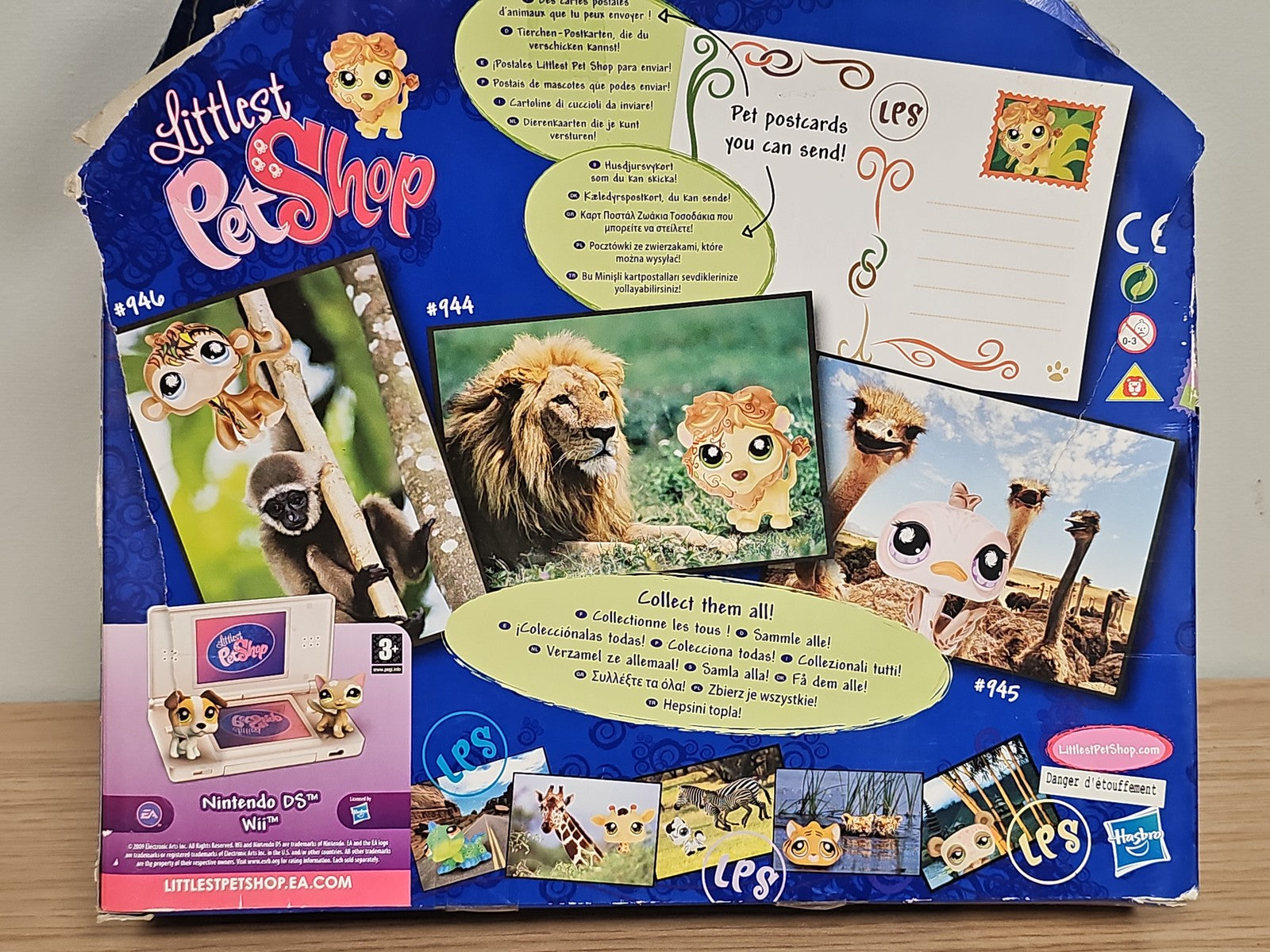 Figurines Littlest Petshop exclusives Postcard Pets 3-Pack animaux miniatures jo