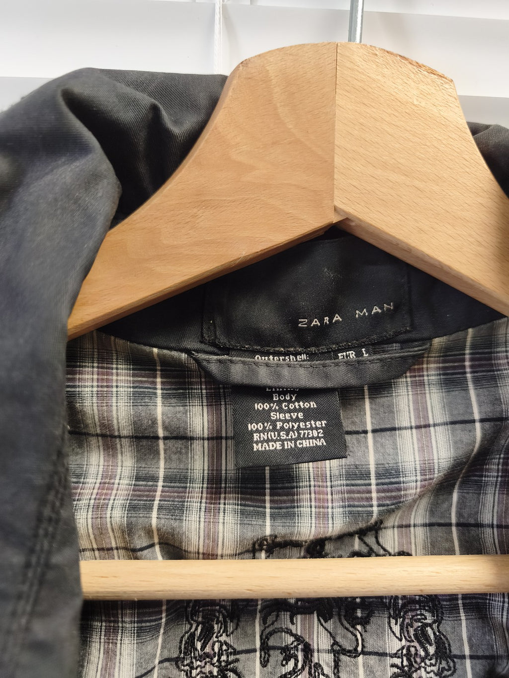 Blouson rétro homme Zara taille L, veste ancienne vintage collectionneur