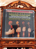 CD Philips Anton Webern Quartetto Italiano Quatuor à cordes classique
