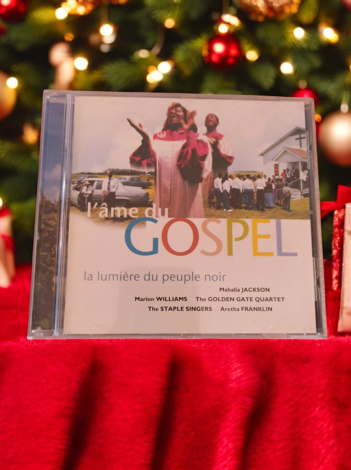 CD L'Âme du Gospel musique inspirante Mahalia Jackson Staple Singers