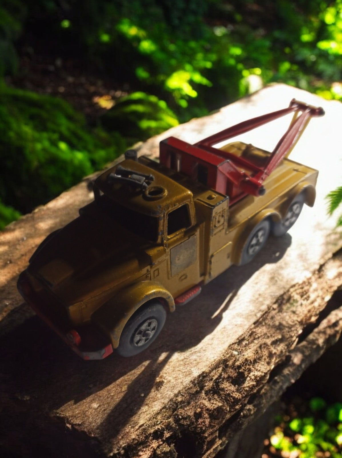 Camion dépanneuse miniature Matchbox vintage Super King Esso métal