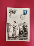 Carte premier jour Centenaire du timbre-poste français 1949 Grand Palais Paris