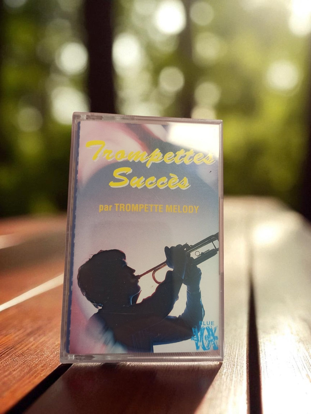 Cassette audio vintage Trompettes Succès Trompette Melody rétro K7 BLUE VOX