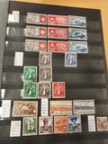 Timbres Suisse Helvetia 1939-1964 Exposition Zurich Pro Juventute Philatélie