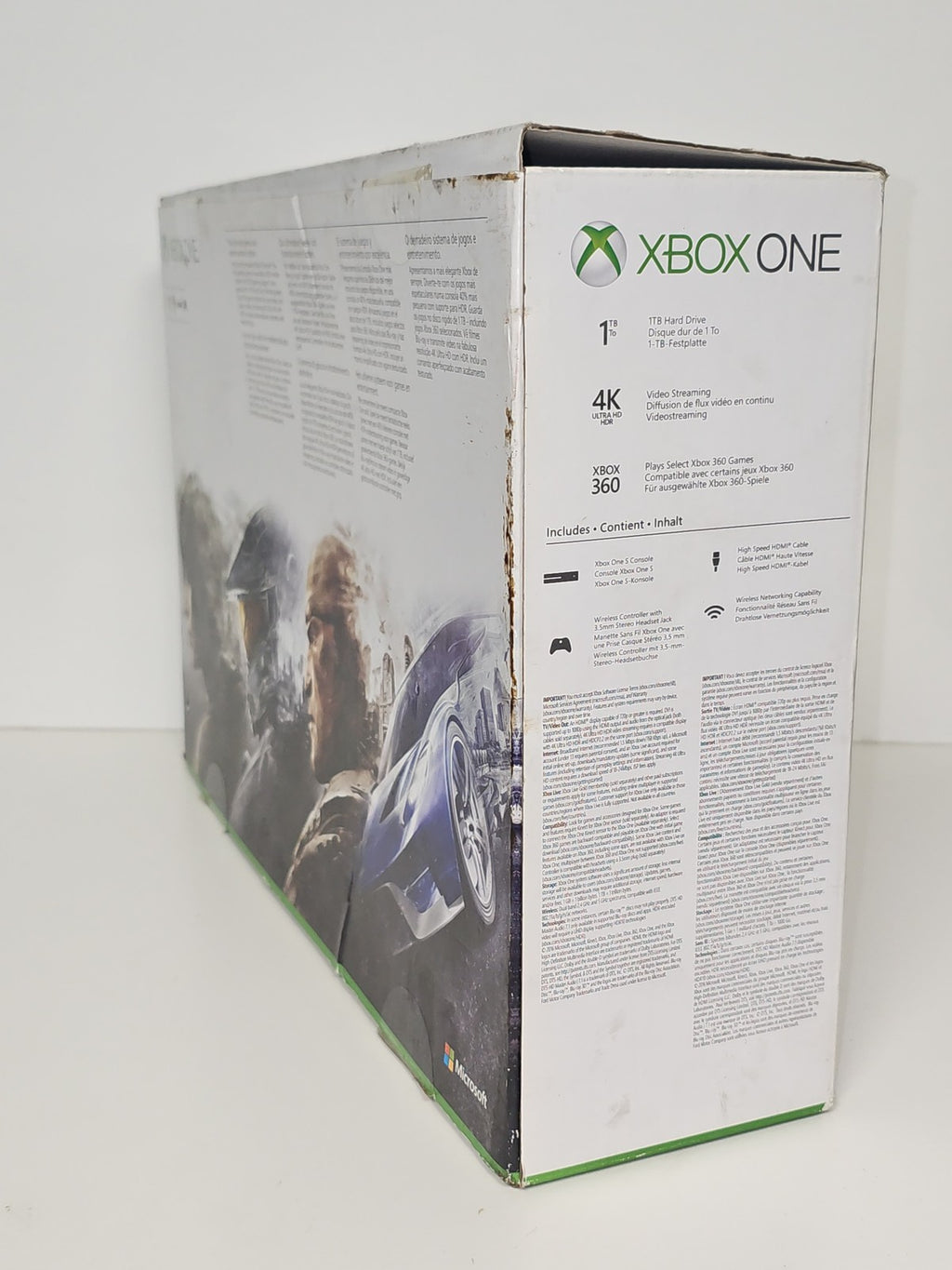 Boîte vide d'origine pour Xbox One, étui de remplacement officiel console Micros