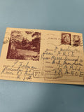 Enveloppe FDC premier jour d?émission avec timbre et illustration Castelul Bran