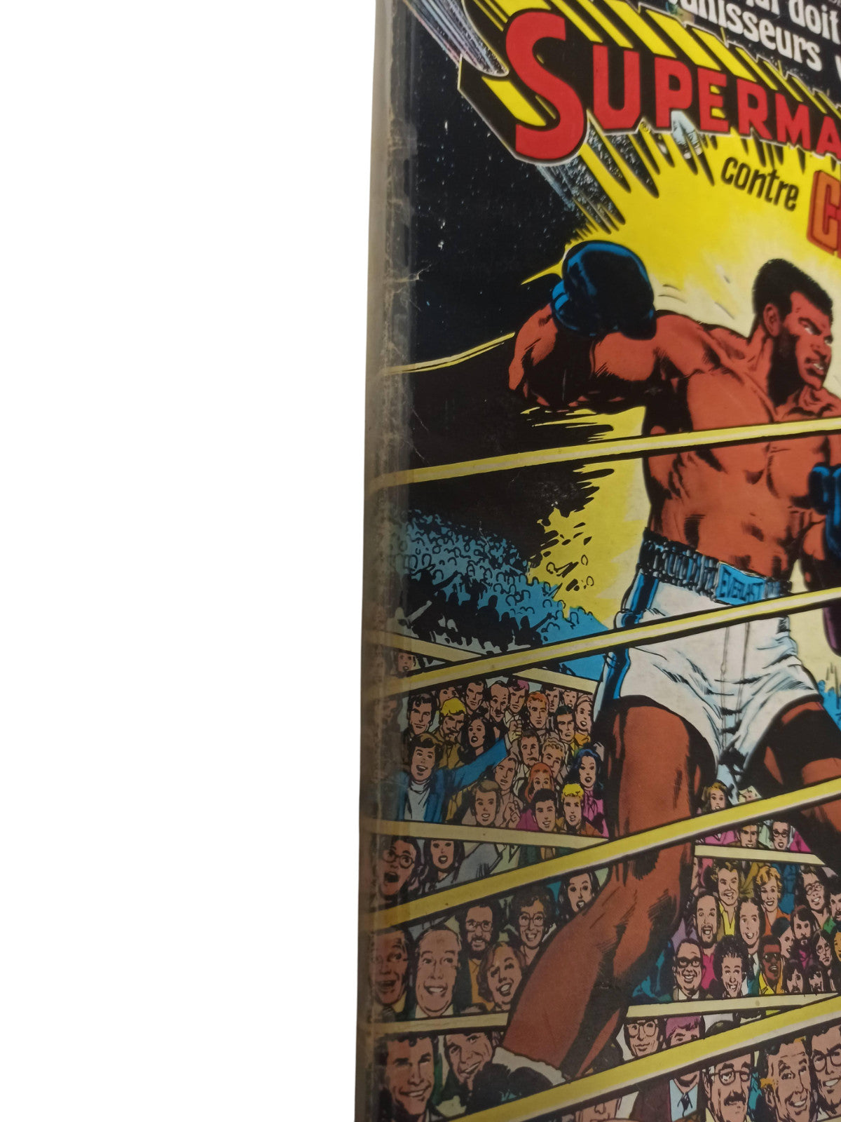 Rare comic Superman contre Cassius Clay