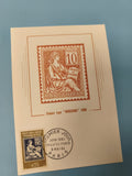 Enveloppe FDC premier jour émission Paris 1964 timbre Mouchon droits de l?homme