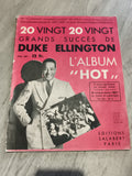 Partition ancienne Duke Ellington 20 grands succès jazz hot Éditions Salabert Pa