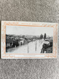CPA Chocolat Lombart inondation 1910 Issy-les-Moulineaux Paris