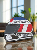 Pin's casque Marlboro G.Berger vintage édition limitée F1 pub racing