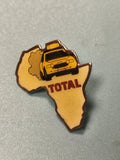 Pin's vintage TOTAL Afrique voiture rallye ancien collection ref 11