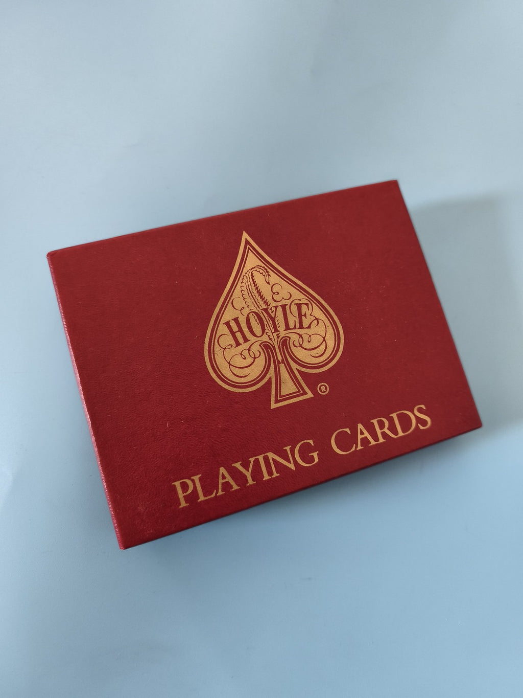 Jeu de cartes vintage Hoyle ancien, neuf sous emballage, collection rétro rare