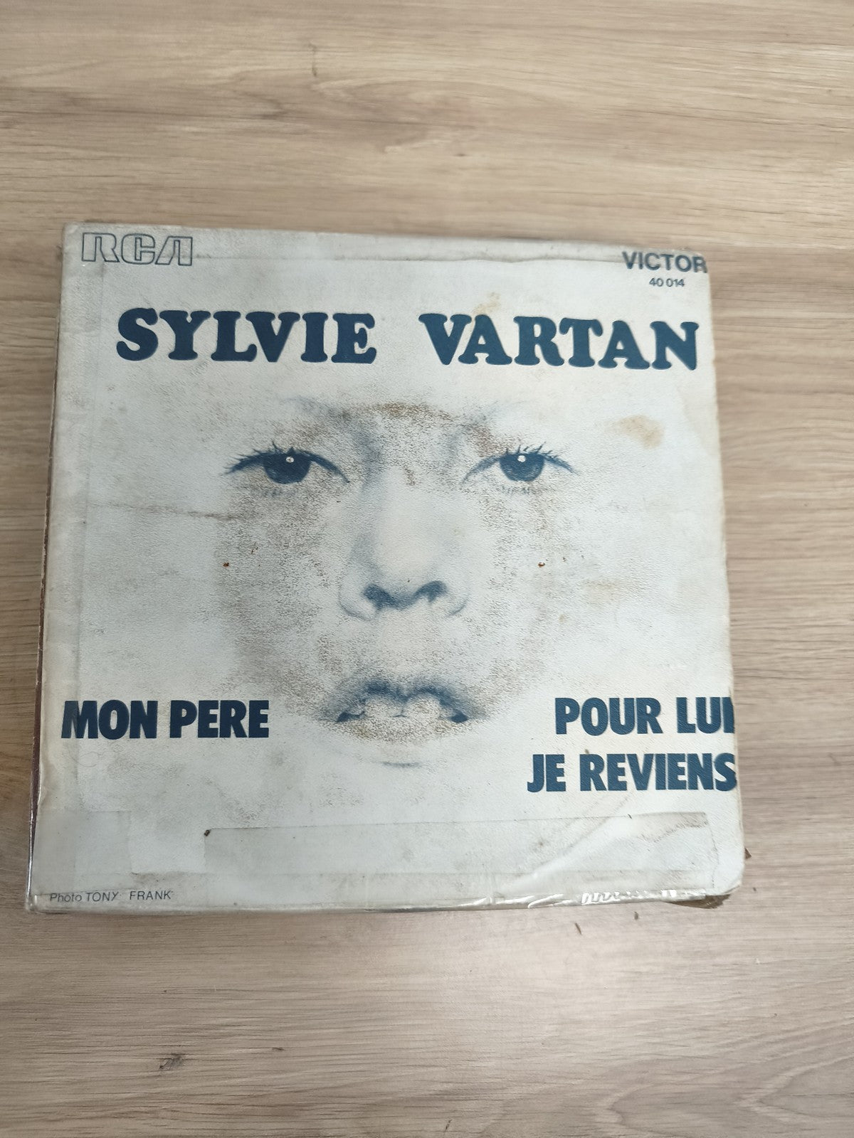 Vinyle 45T Sylvie Vartan Mon Père Pour Lui Je Reviens RCA pochette illustrée