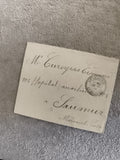 Lettre ancienne oblitérée 1914 Saumur Maine-et-Loire philatélie