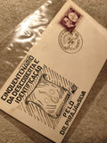 Lettre premier jour Brésil 1959 timbre Dr Pirajá da Silva philatélie (Ref 13)