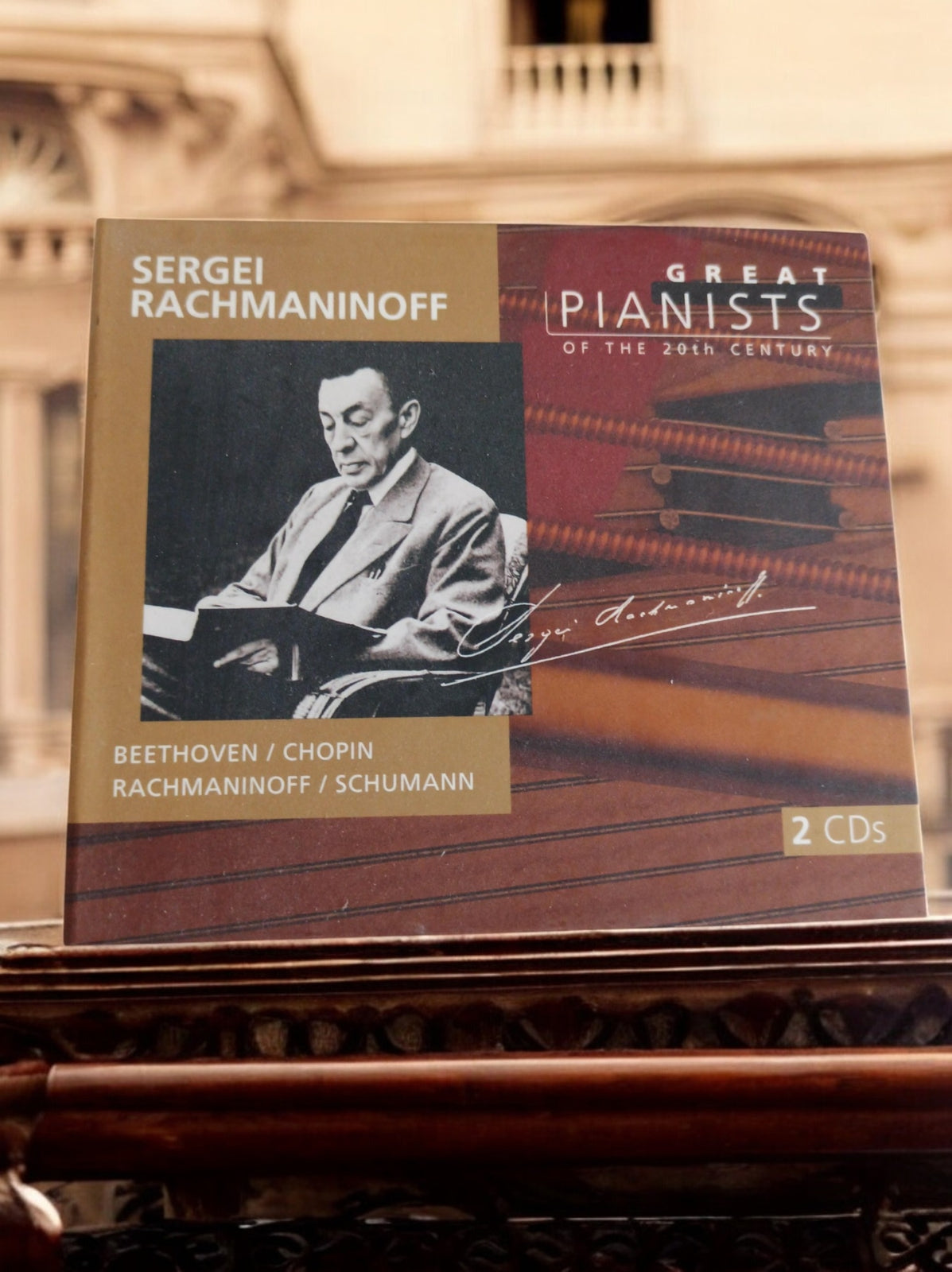 CD Sergei Rachmaninoff Classical Piano Music Beethoven Chopin Schumann