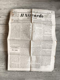 Journal ancien Il Nizzardo 1838 Nizza Nice presse italienne XIXe siècle