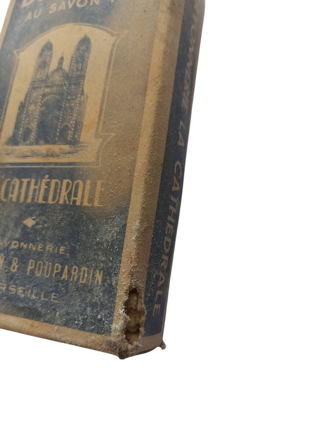 Ancien paquet de lessive Cathédrale des années 1950 - Objet de collection vinta