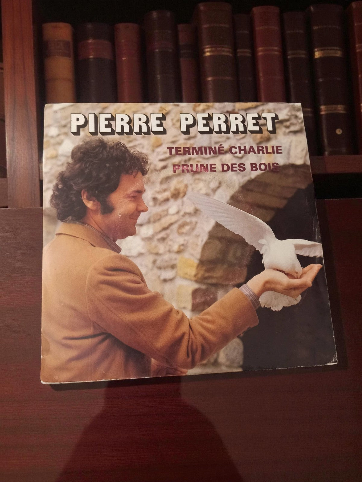 Disque 45 tours Pierre Perret vintage Terminé Charlie Prune des bois ancien