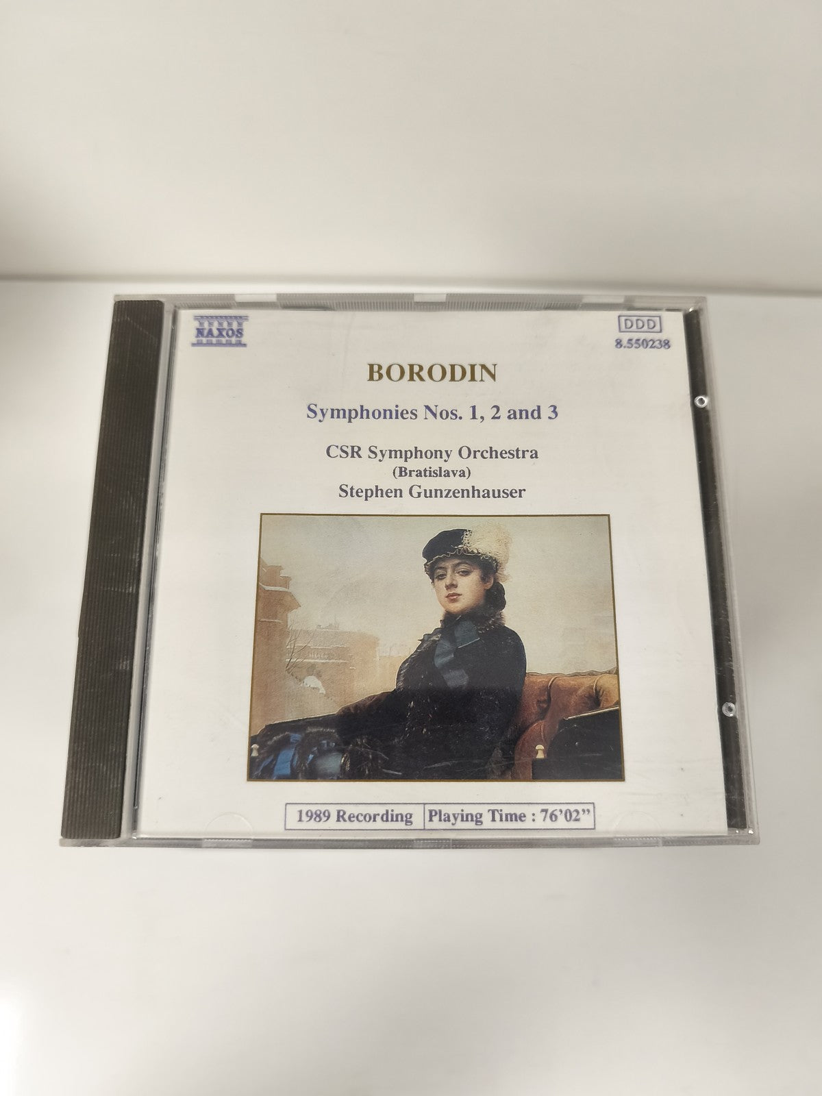 CD Borodin Symphonies Nos. 1 2 3 CSR Symphony Orchestra Gunzenhauser Naxos