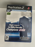 Jeu PlayStation 2 Roger Lemerre 2005 foot Codemasters PS2 PAL