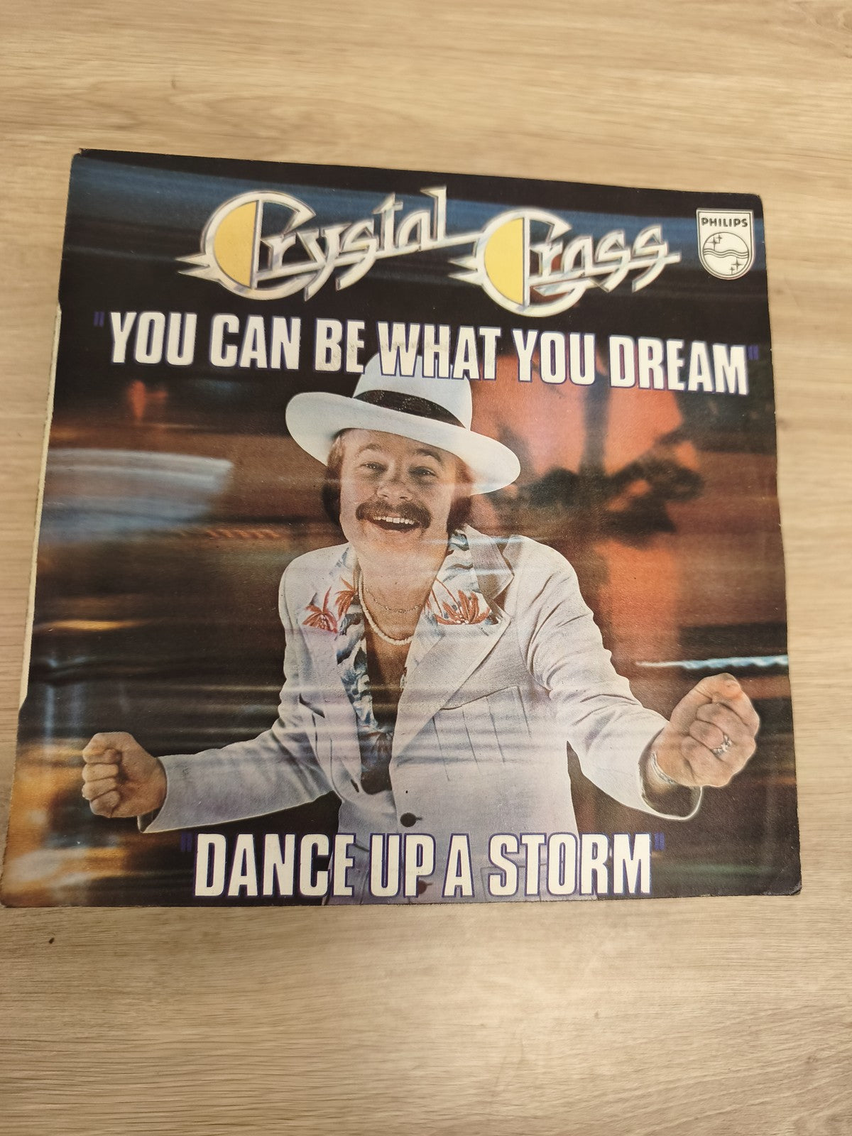 Vinyle 45T Crystal Grass ? You Can Be What You Dream / Dance Up A Storm Philips