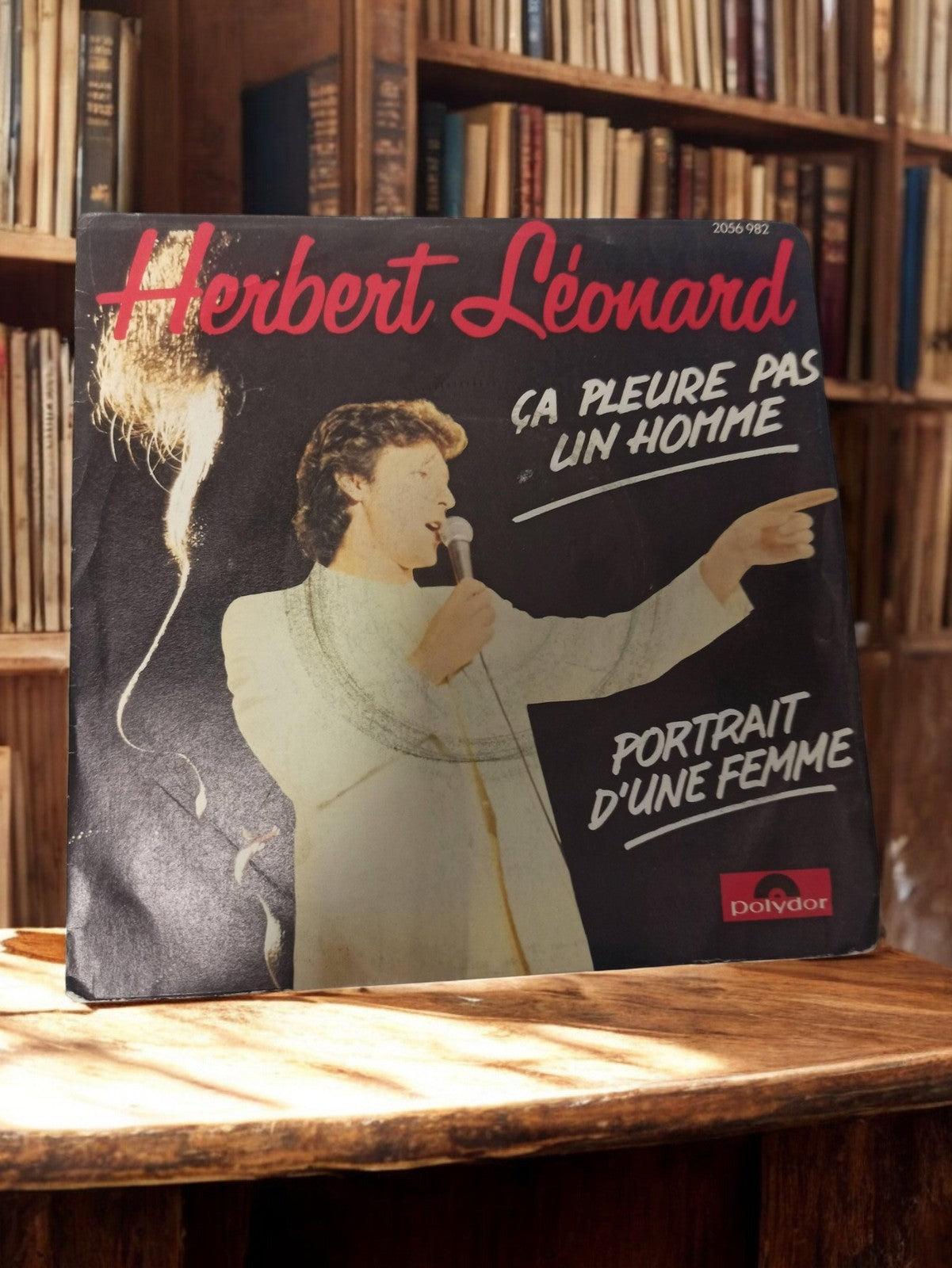 Vinyle 45 tours Herbert Léonard Polydor années 70 vintage rétro ancien disque