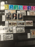 Timbres Espagne ESPAÑA anciens divers, visages, monuments, lot philatélie