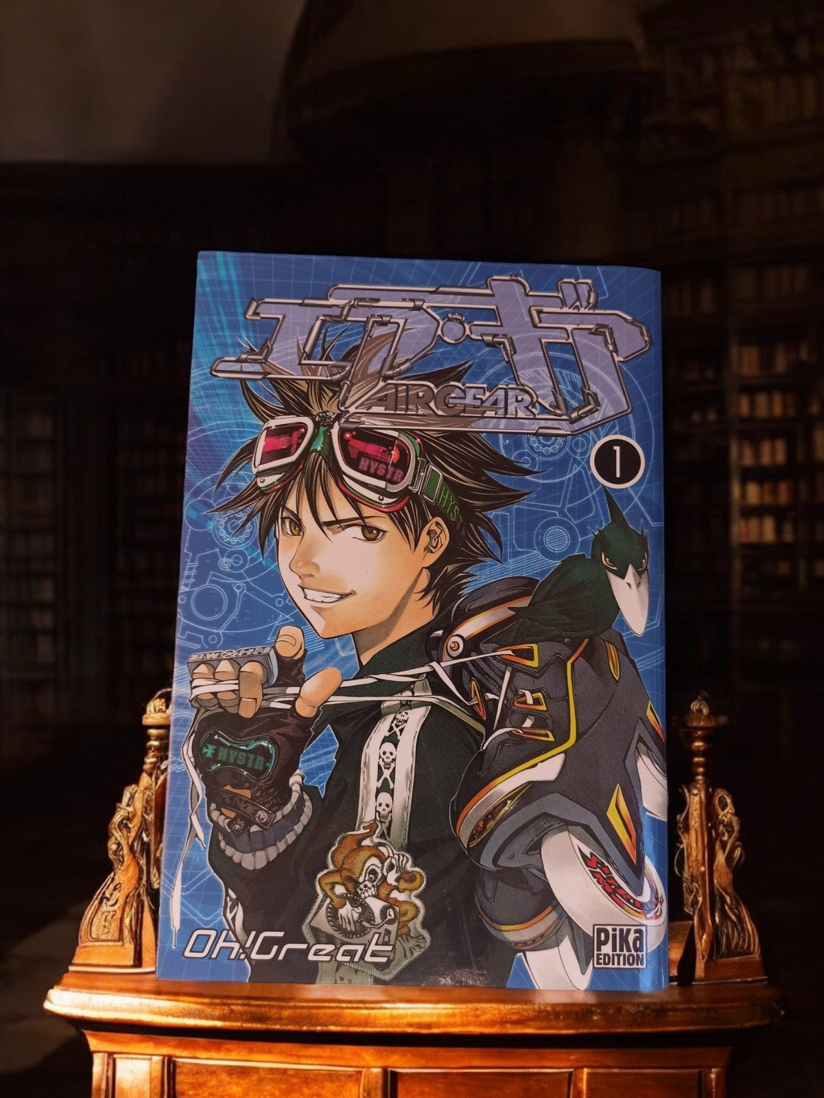 Manga Air Gear Tome 1 Pika Edition VF Shonen Occasion Vintage